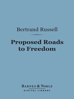 cover image of Proposed Roads to Freedom (Barnes & Noble Digital Library)
